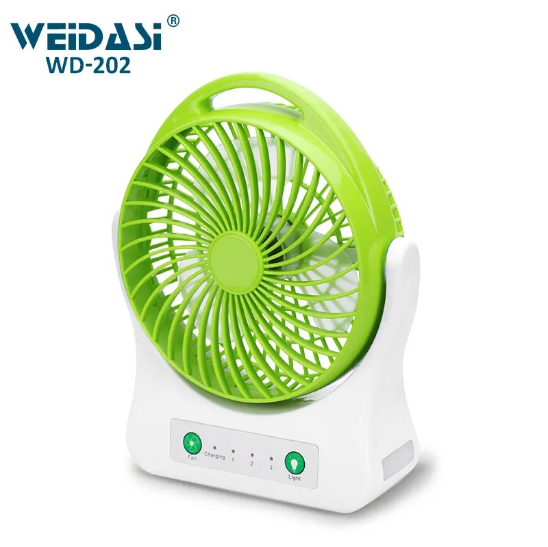 پنکه پاوربانک رومیزی شارژی ویداسی مدل WD-202 - فروشگاه قشمی شاپ QESHMISHOP