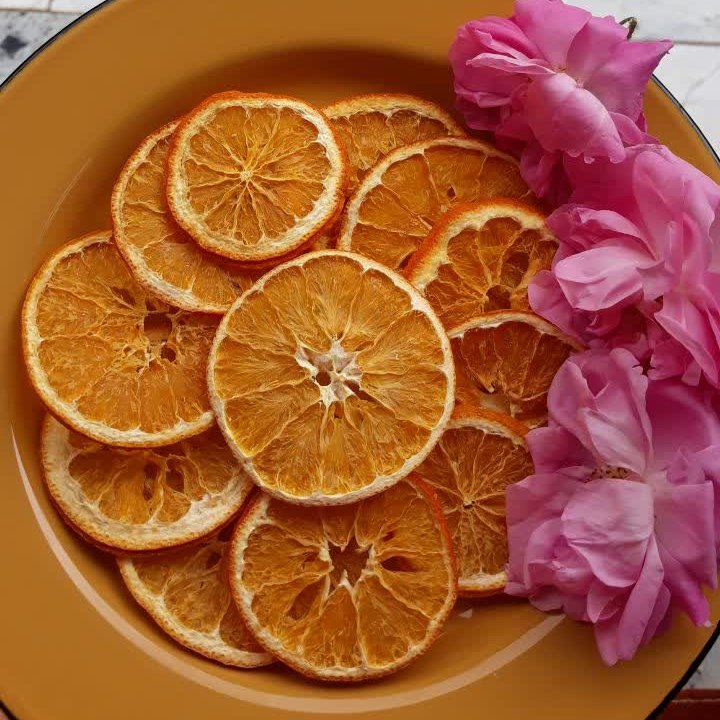 میوه خشک پرتقال طبیعی