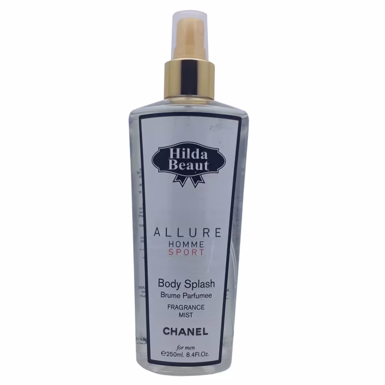 بادی اسپلش مردانه هیلدا بیوت مدل ALLURE HOMME SPORT حجم 250 میلی لیتر