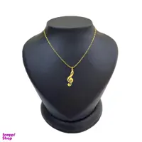 گردنبند طلا 18 عیار زنانه لیردا مدل سل