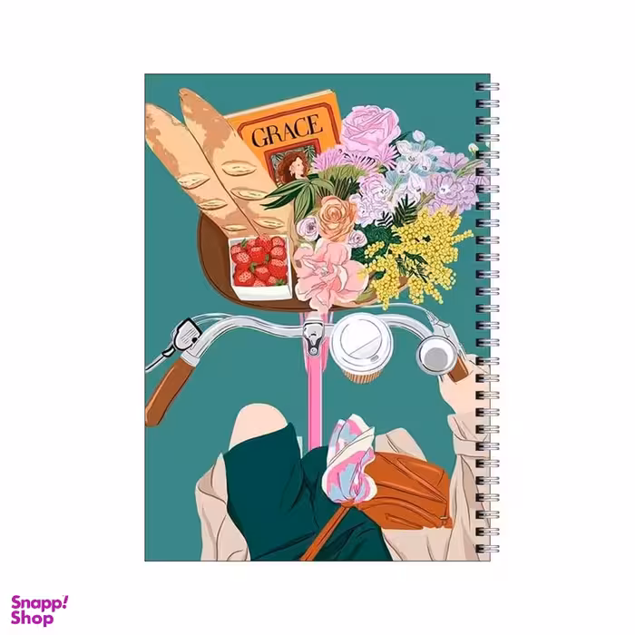 دفتر مشق 100 برگ بامبیلیپ طرح دوچرخه و خرید کد 7021517