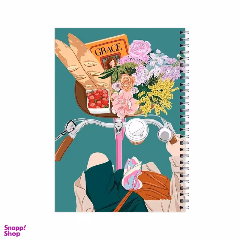 دفتر مشق 100 برگ بامبیلیپ طرح دوچرخه و خرید کد 7021517