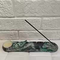 پایه عود و شمع سنگ مصنوعی بسیار زیبا و خوشگل با مرغ آمین