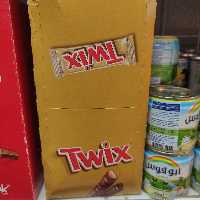 شکلات توییکس 25*50گ twix ارسال رایگان
