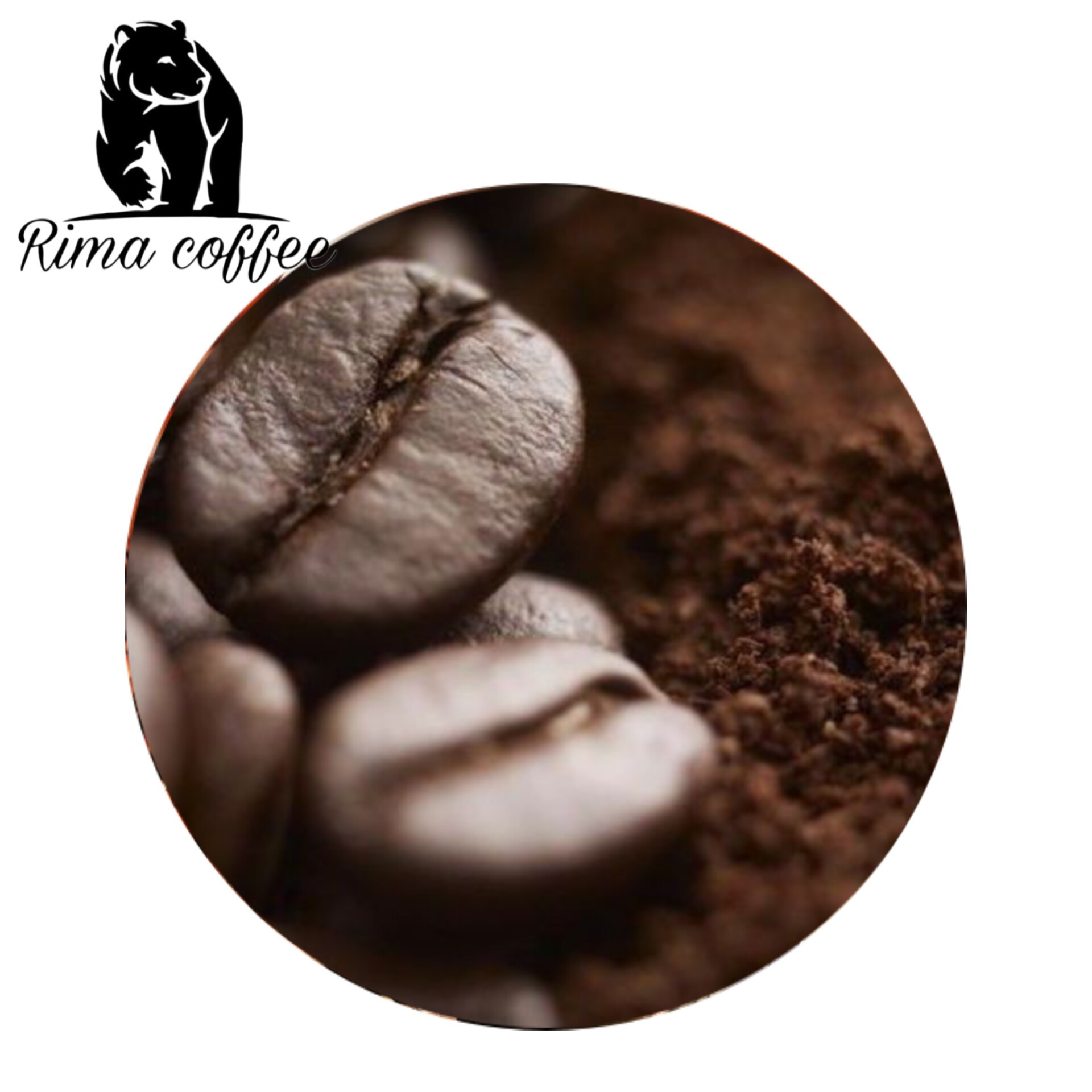 قهوه میکس 50 50 عربیکا مدیوم ( R5 ) اعلا 500 گرمی Rima coffee ریما عمده فروش قهوه و ماگ