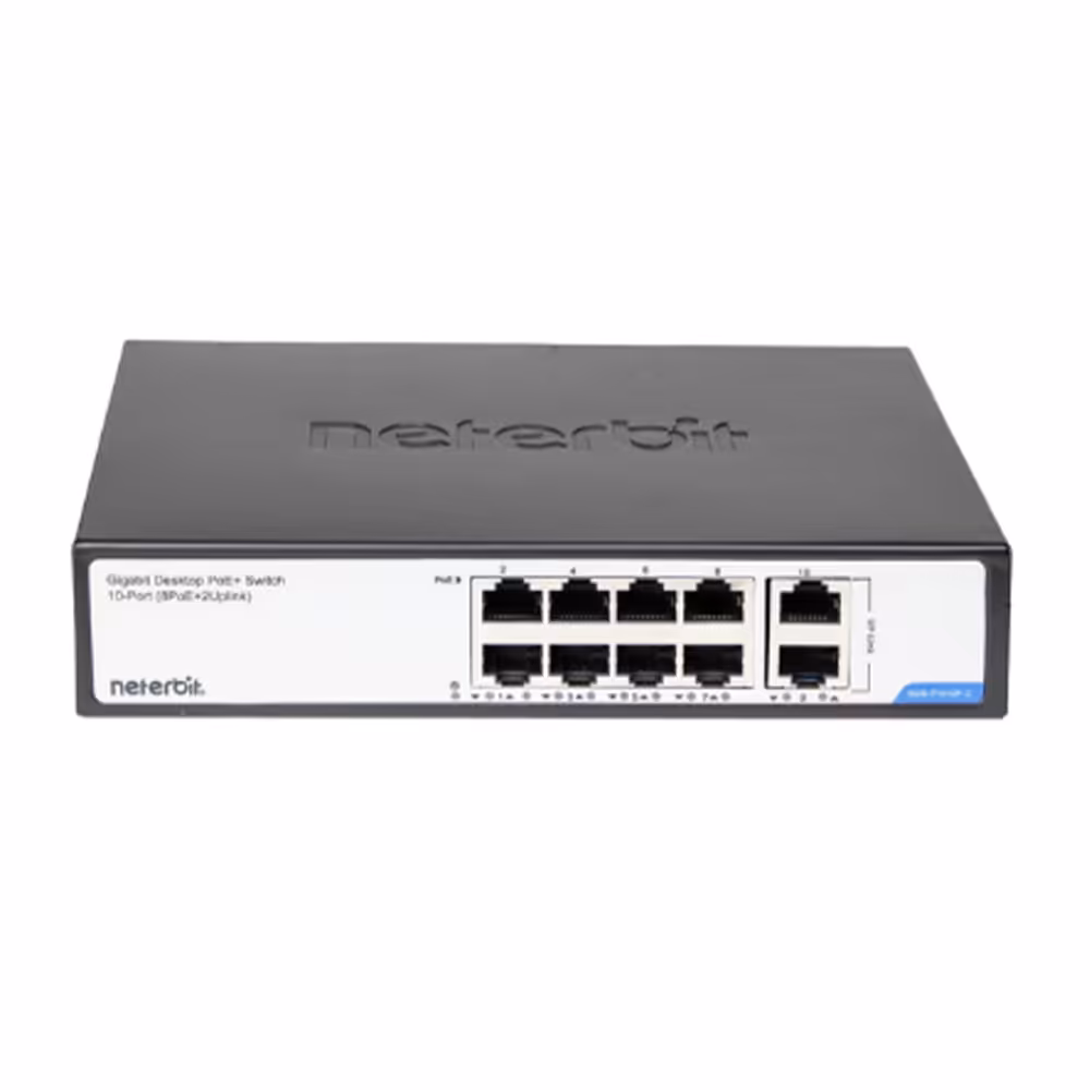 سوئیچ شبکه 10 پورت نتربیت مدل NGS-F1010P-C