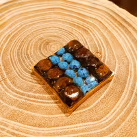 آویز سنگ وچوب