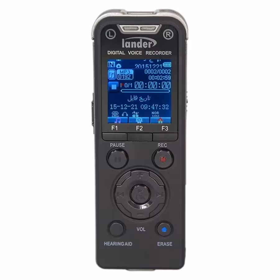 ضبط کننده صدای لندر مدل PV4 با ظرفیت 8 گیگابایت