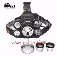 چراغ پیشانی 5 لامپه t6