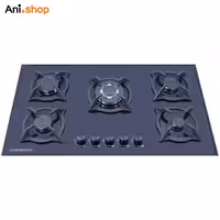 اجاق گاز 5 شعله شیشه ای