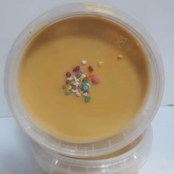 کرم کنجد با انواع طعم ها موزی و کاراملی و کاکائوی