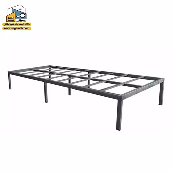 کف تخت فلز یک نفره - فروشگاه سه گامه