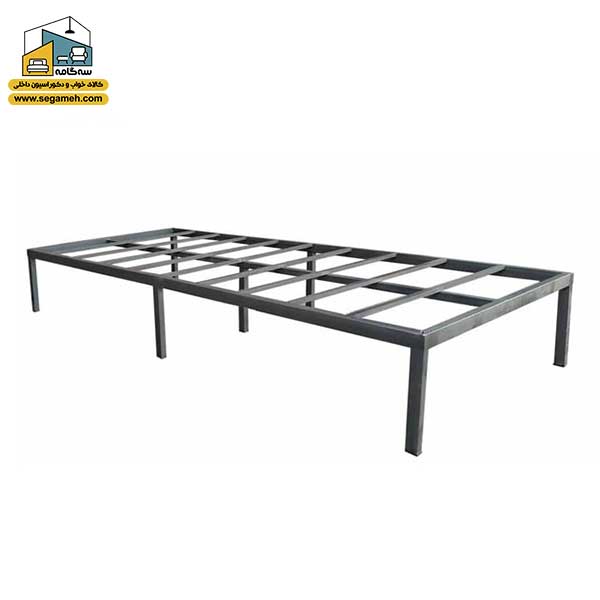 کف تخت فلز یک نفره - فروشگاه سه گامه