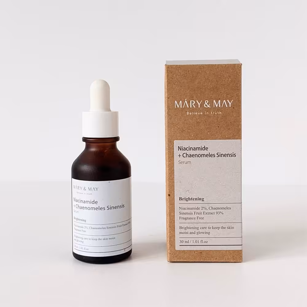 سرم مرکبات شفاف کننده و ضدلک مری اند می MARY &amp; MAY - CITRUS UNSHIU FRUIT   TREMELLA FUCIFORMIS SERUM