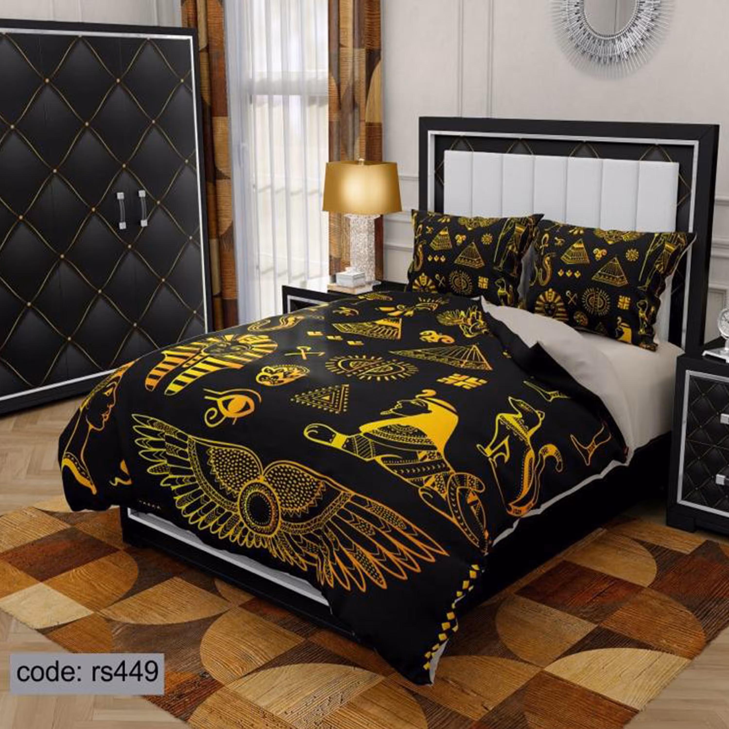 سرویس روتختی 1 نفره تنسل چاپی برندترک لند (Turk Land)  کد rs 449