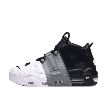 کفش کتونی نایک ایر مور آپ تیمپو مخصوص بسکتبال رنگ سفید طوسی