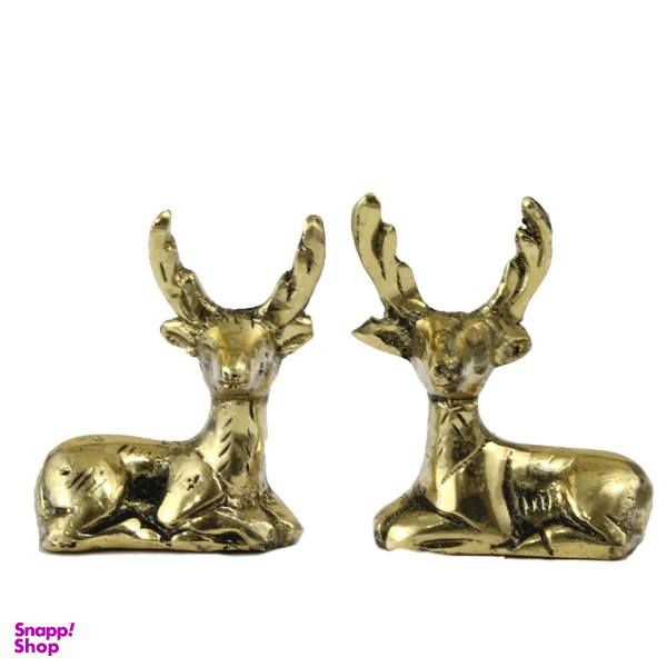 مجسمه مدل گوزن کد AL-20030047 مجموعه 2 عددی