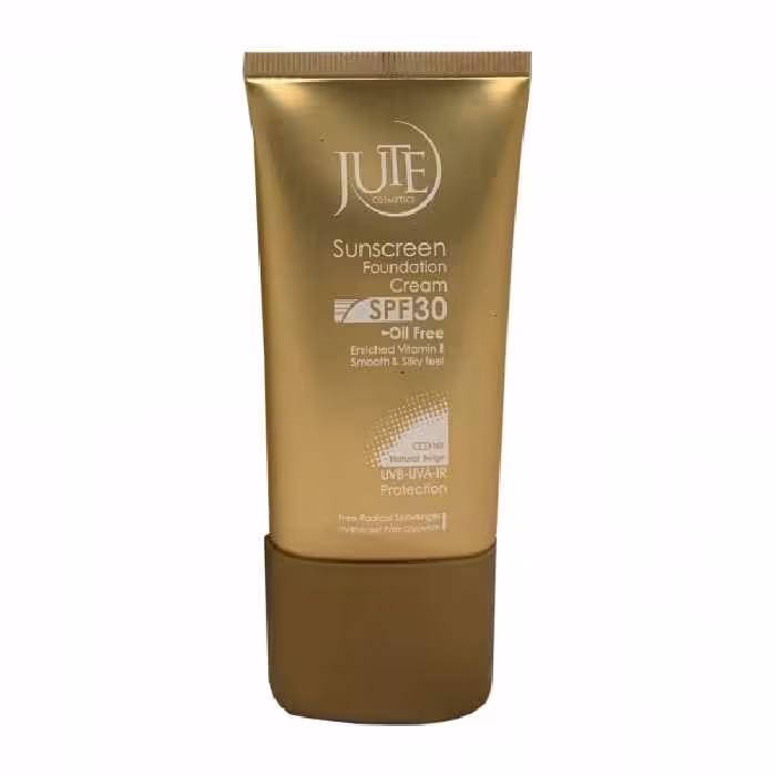 کرم پودر حاوی ضد آفتاب SPF30 پوست چرب ژوت