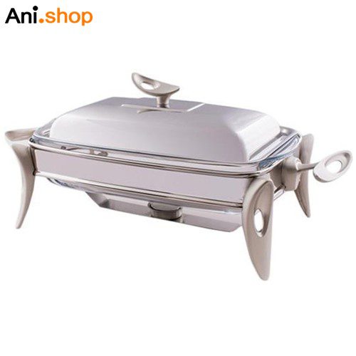 سوفله مستطیل بزرگ قایقی نقره ای مدل UN-3850 کد 190