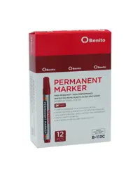 ماژیک معمولی پرمننت بنیتو بسته(12عددی)