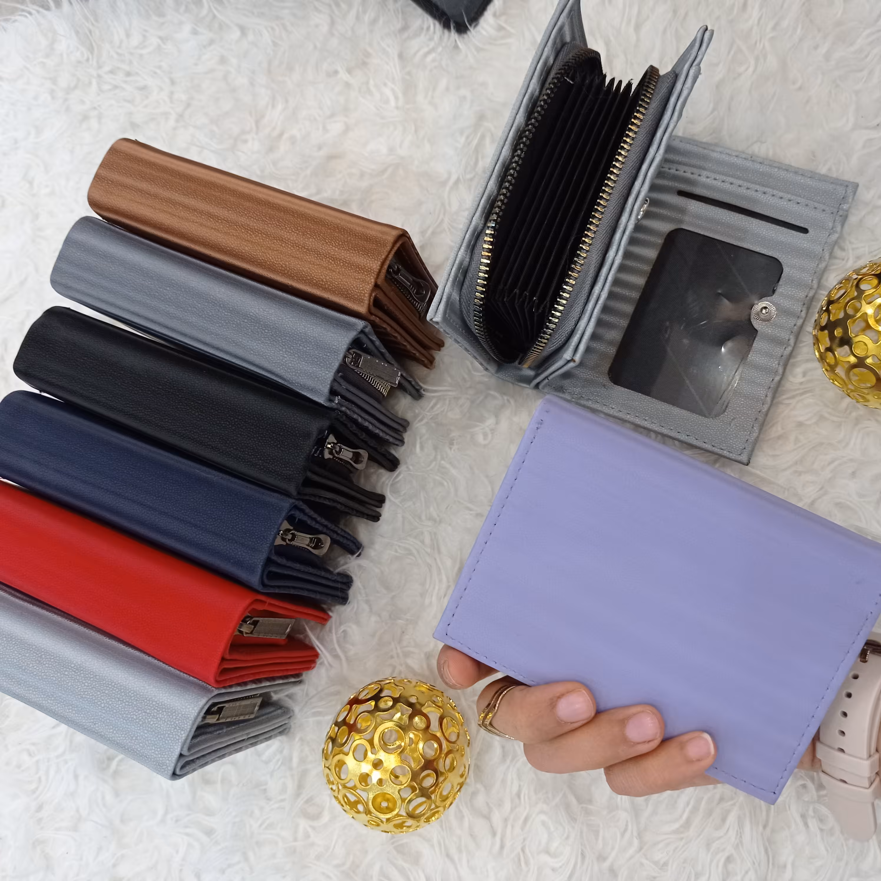 کیف پول دارای جاکارت.جاعکسی.جای اسکناس