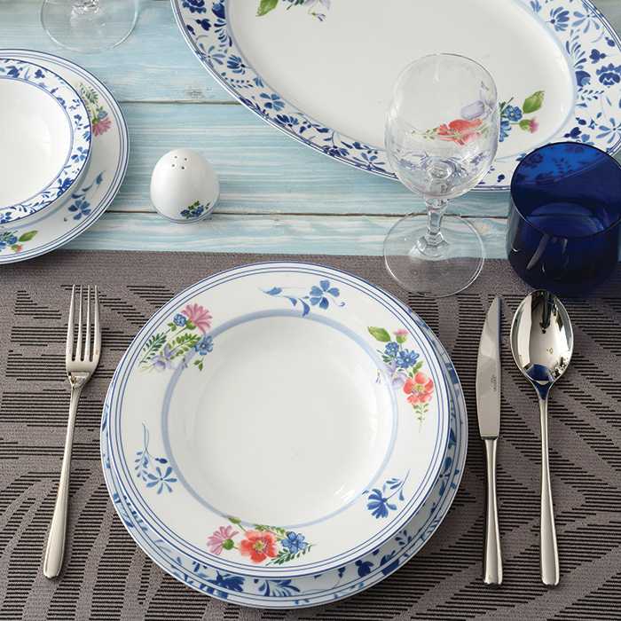 سرویس چینی 2َ8 پارچه غذاخوری گرانادا 6 نفره ایتالیا اف