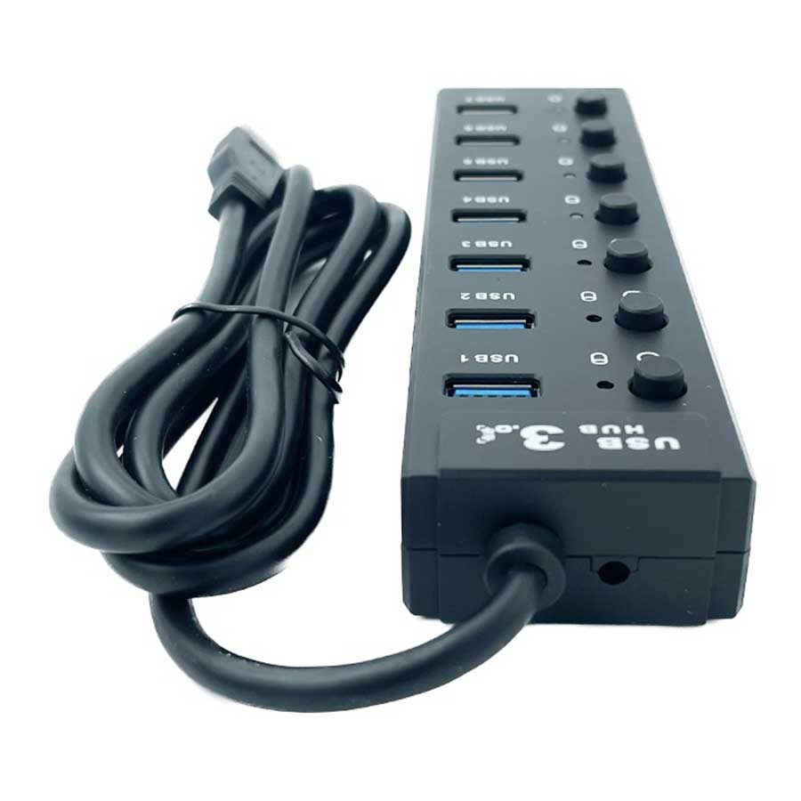 قیمت و خرید هاب USB 3.0 هفت پورت کی نت مدل K-HUAMH907 | یاس ارتباط