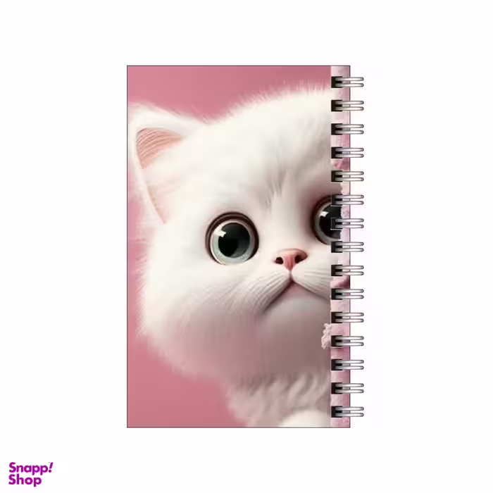 دفترچه یادداشت مدل to do list طرح گربه پشت دیوار کد 1119189