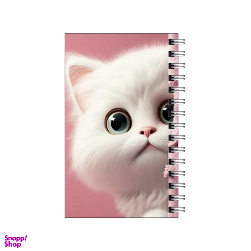دفترچه یادداشت مدل to do list طرح گربه پشت دیوار کد 1119189