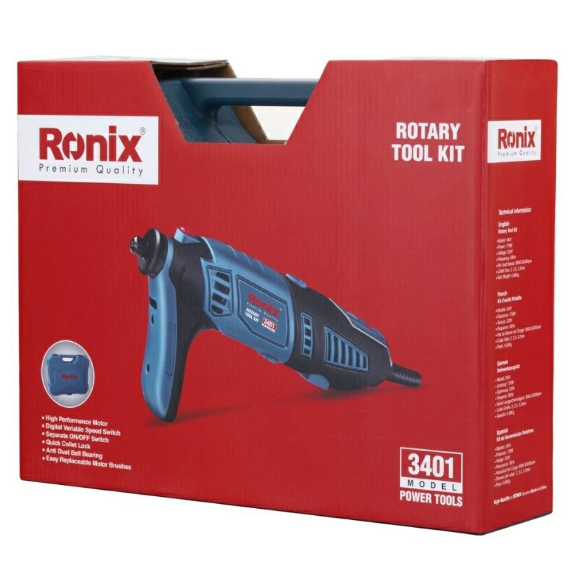 فرز مینیاتوری رونیکس مدل 3401 ا Ronix 3401 Rotary tool Angle Grinder


