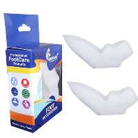 فاصله دهنده سیلیکونی دو انگشتی ساپورت دار فوت کر مدل FOOTCARE SILICONE GEL BUNION TOE SEPERATOR WITH SUPPORT S-014 | فروشگاه اینترنتی تاتا کالا
