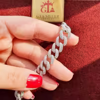 دستبندکارتیه نقره925ابکاری طلاضمانتی