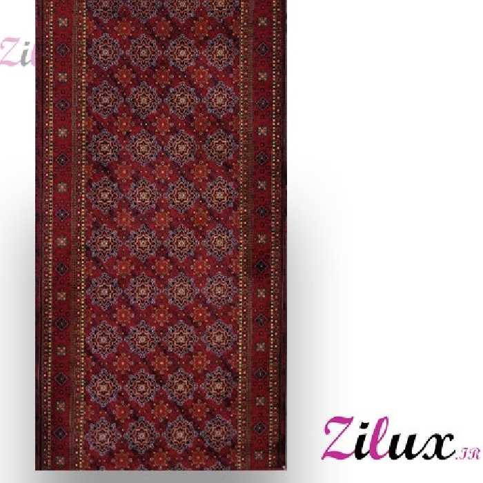 فرش برشی کلاسیک طرح گبه 700 شانه مدل ترکمن لاکی به ابعاد دلخواه شما 
