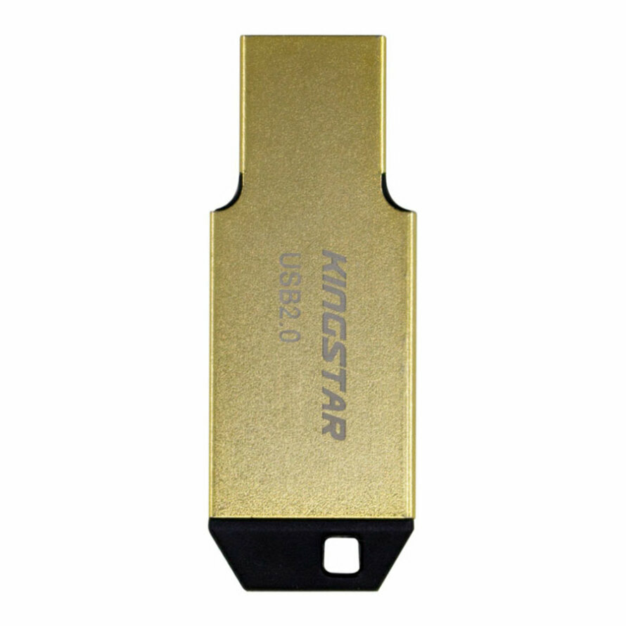 فلش مموری کینگ استار U301 - Aroma 32GB USB 2.0 رنگ طلایی