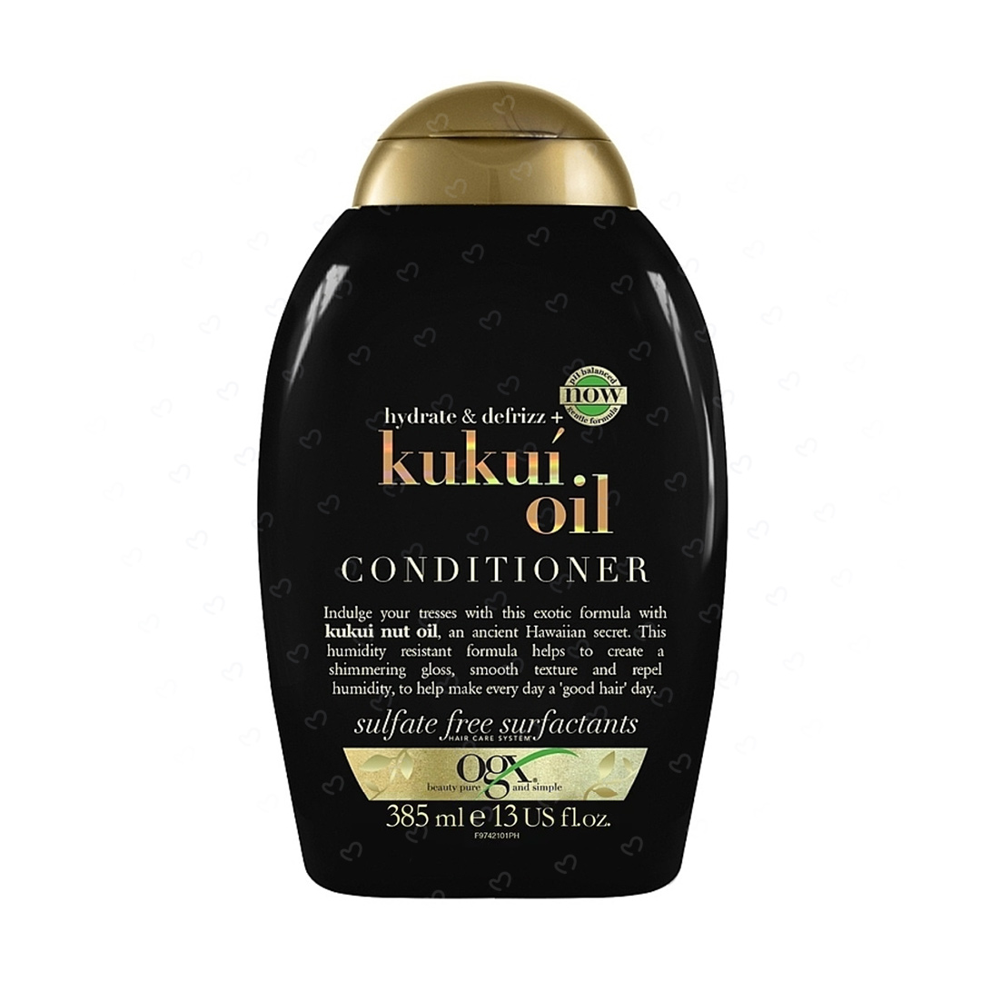 قیمت و خرید نرم کننده مو او جی ایکس مدل kukui oil حجم 385 میلی لیتر ⚡ اصل