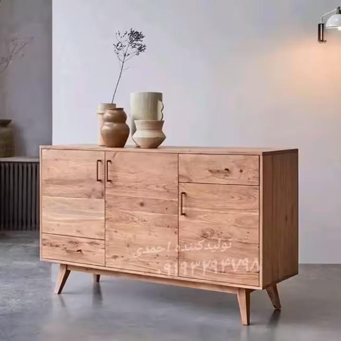 کنسول کلاسیک چوبی زیبا