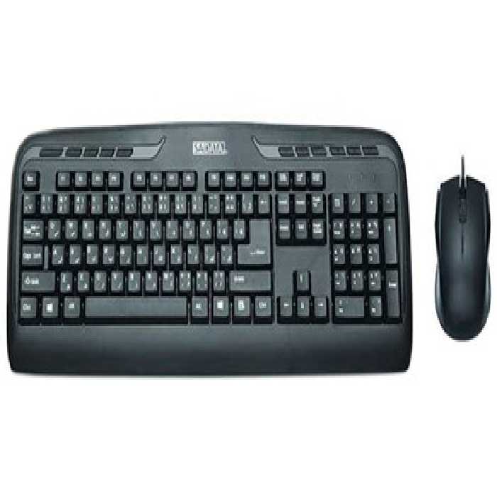 کیبورد و ماوس با سیم سادیتا مدل SKM-1554