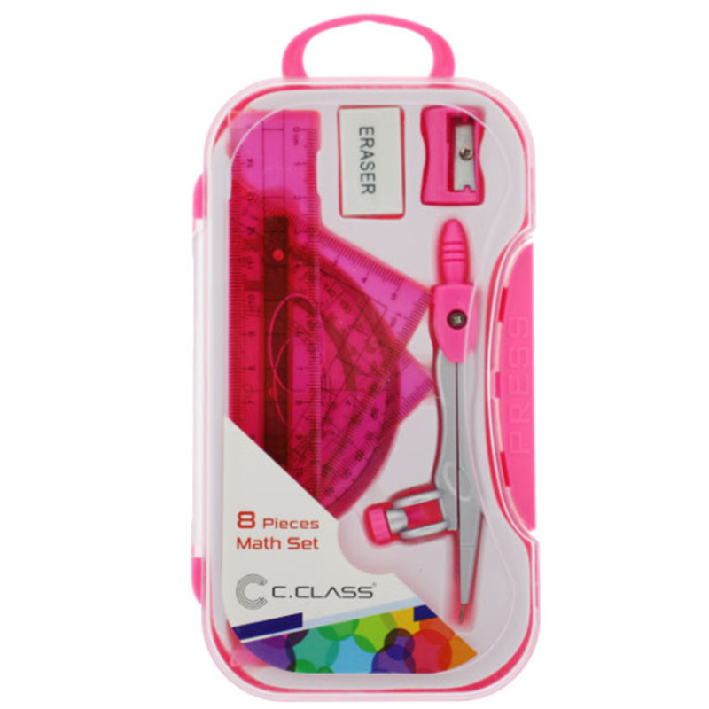 خرید ست پرگار سی کلاس 8 تکه مدل c.class CS-313 دانش آموزی