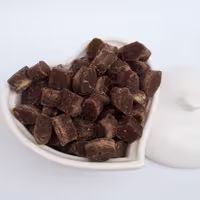 قند قهوه ای طعم دار گل محمدی طبیعی تهیه شده از نیشکر (نیم کیلو) موسسه پژوهشی طبی بازرگانی سیمرغ 