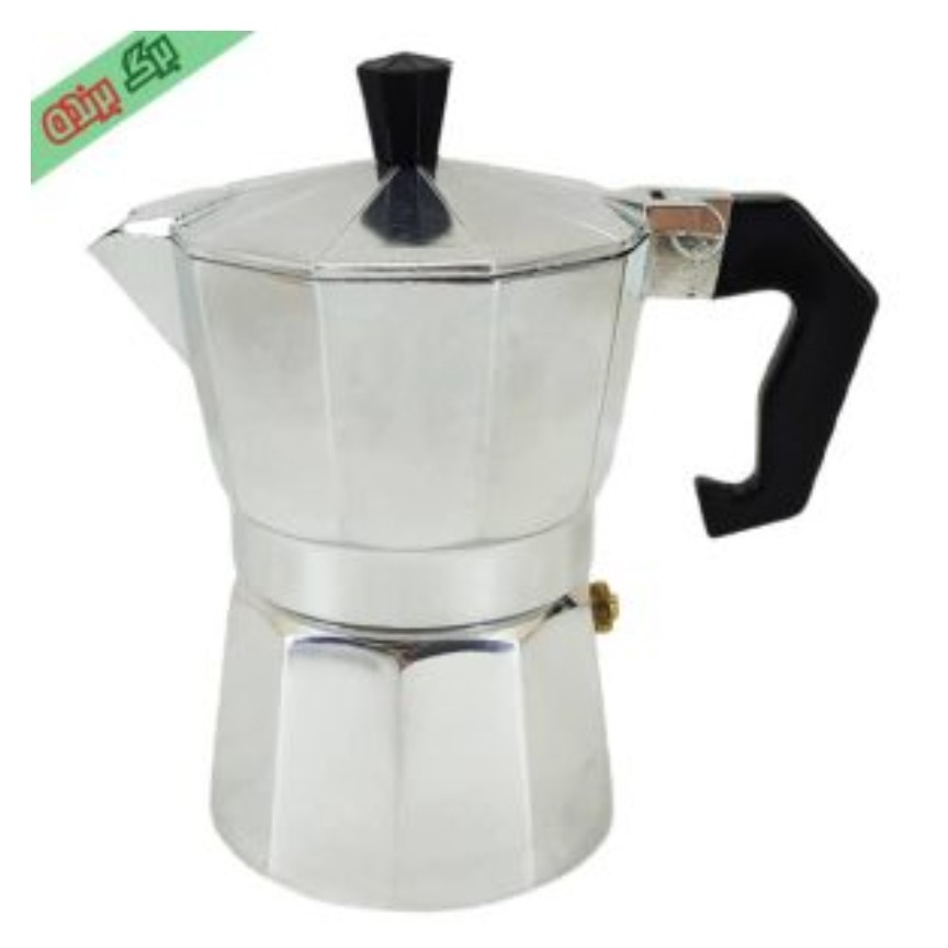 قهوه جوش روگازی موکاپات ظرفیت 3 کاپ آلمینیومی