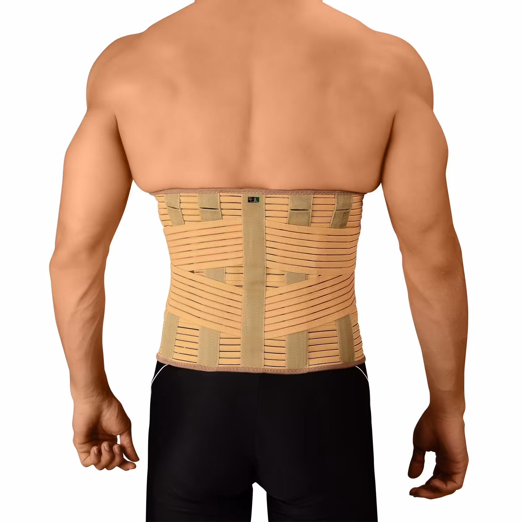 کرست کمر کشی آتل دار و پد دار 5030  سایز xl درمان طب هانی 