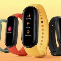 بند مدل سیلیکونی مناسب برای مچ بند هوشمند شیائومی Mi-band 5،6،7 رنگ سبز کم رنگ