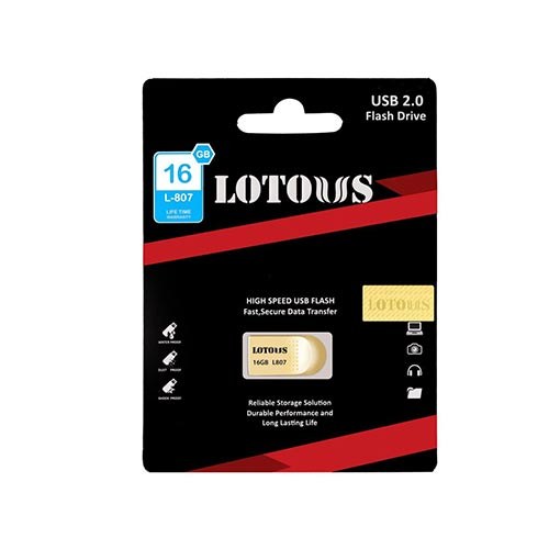 فلش مموری لوتوس مدل L-807 ظرفیت 16 گیگابایت