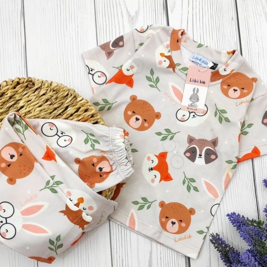 ست تیشرت شلوار اسپورت بچگانه حیوانات