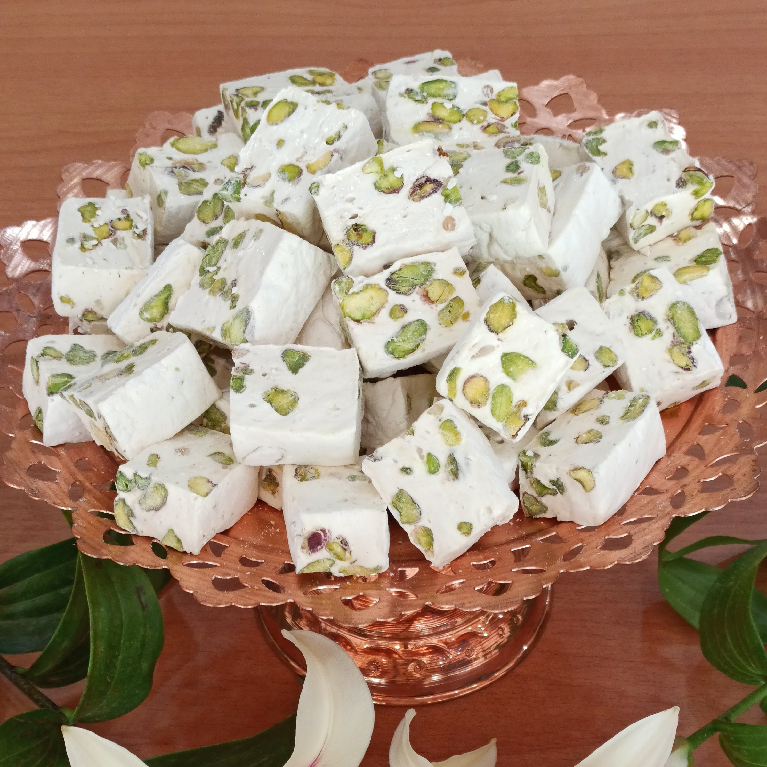 گز 40درصد پسته لقمه ای فردوس (پس کرایه)