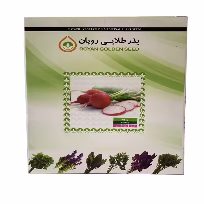 بذر تربچه 1 کیلویی - بذر طلایی رویان