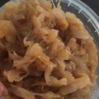 پیاز داغ خلالی عسلی سرخ شده 500 گرمی