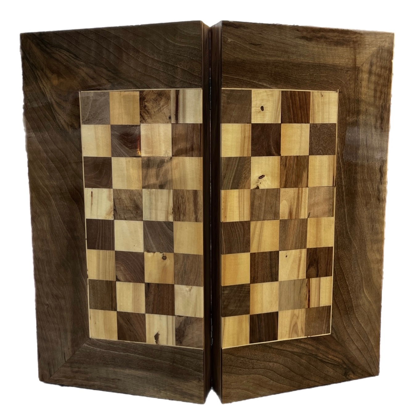 شطرنج چوبی چوب گردو معرق