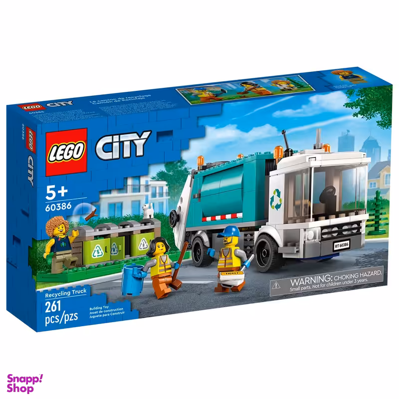 لگو سری سیتی مدل Recycling Truck کد 60386