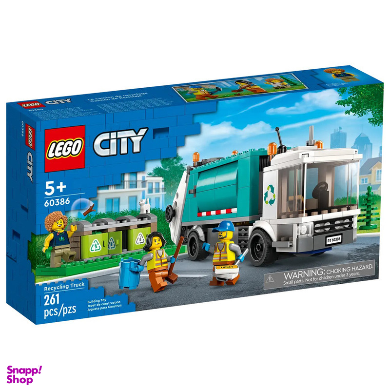لگو سری سیتی مدل Recycling Truck کد 60386